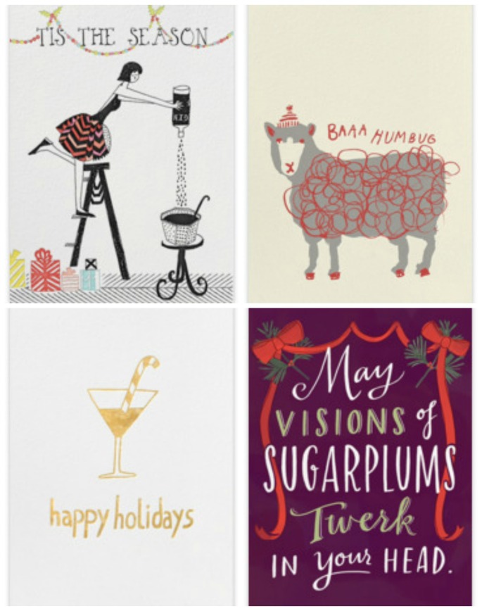 funny xmas cards collage 2